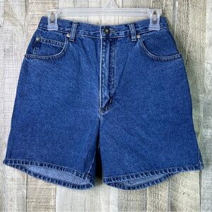 Vintage Bugle Boy Company Size 6 Blue Denim Shorts w/5 Pockets & 5” Inse…